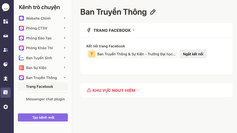 cài đặt live chat đa kênh
