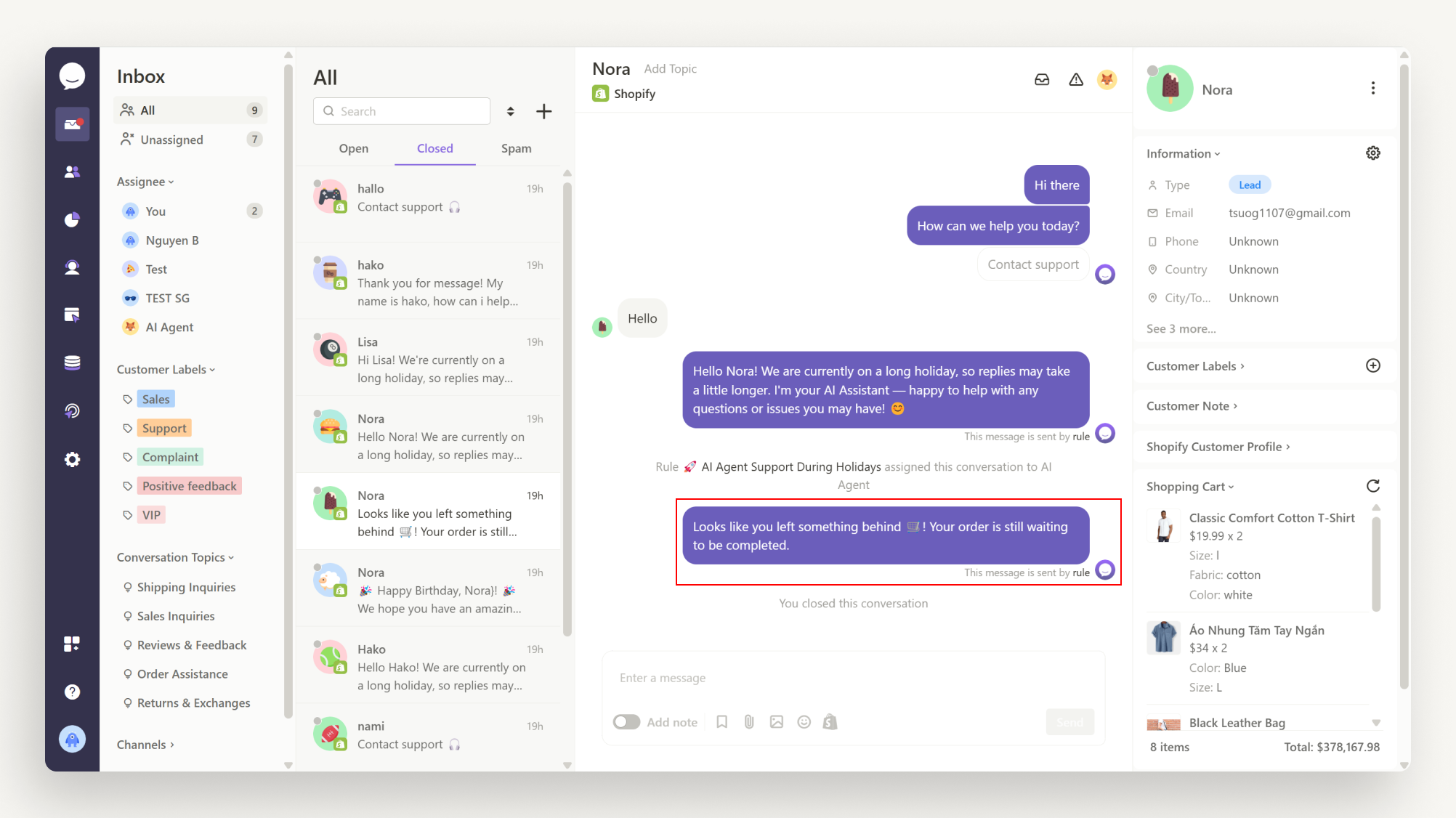 Abandoned Cart Reminders Abandoned Cart Reminders