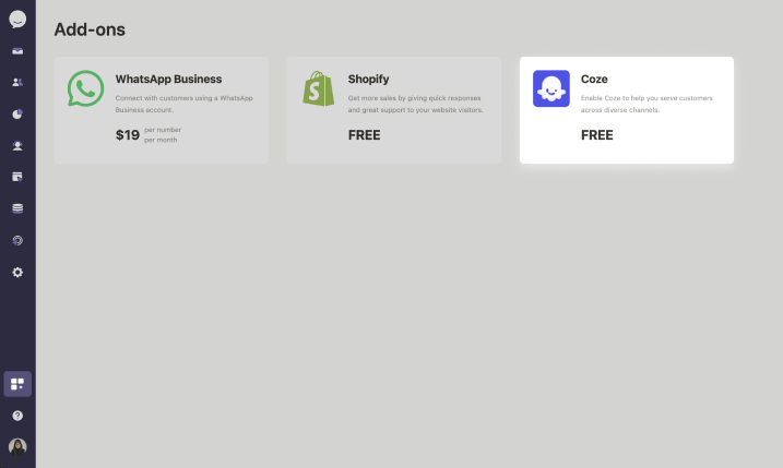Coze Bot Coze Add-on