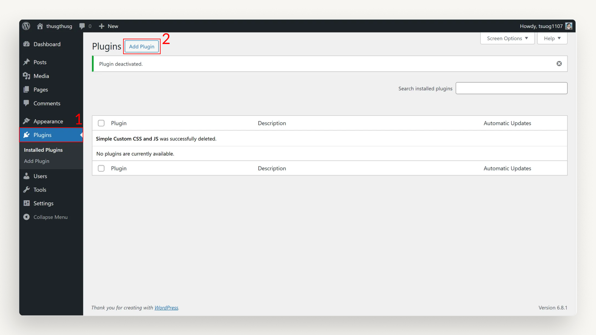 Add Plugin. Add Plugin.