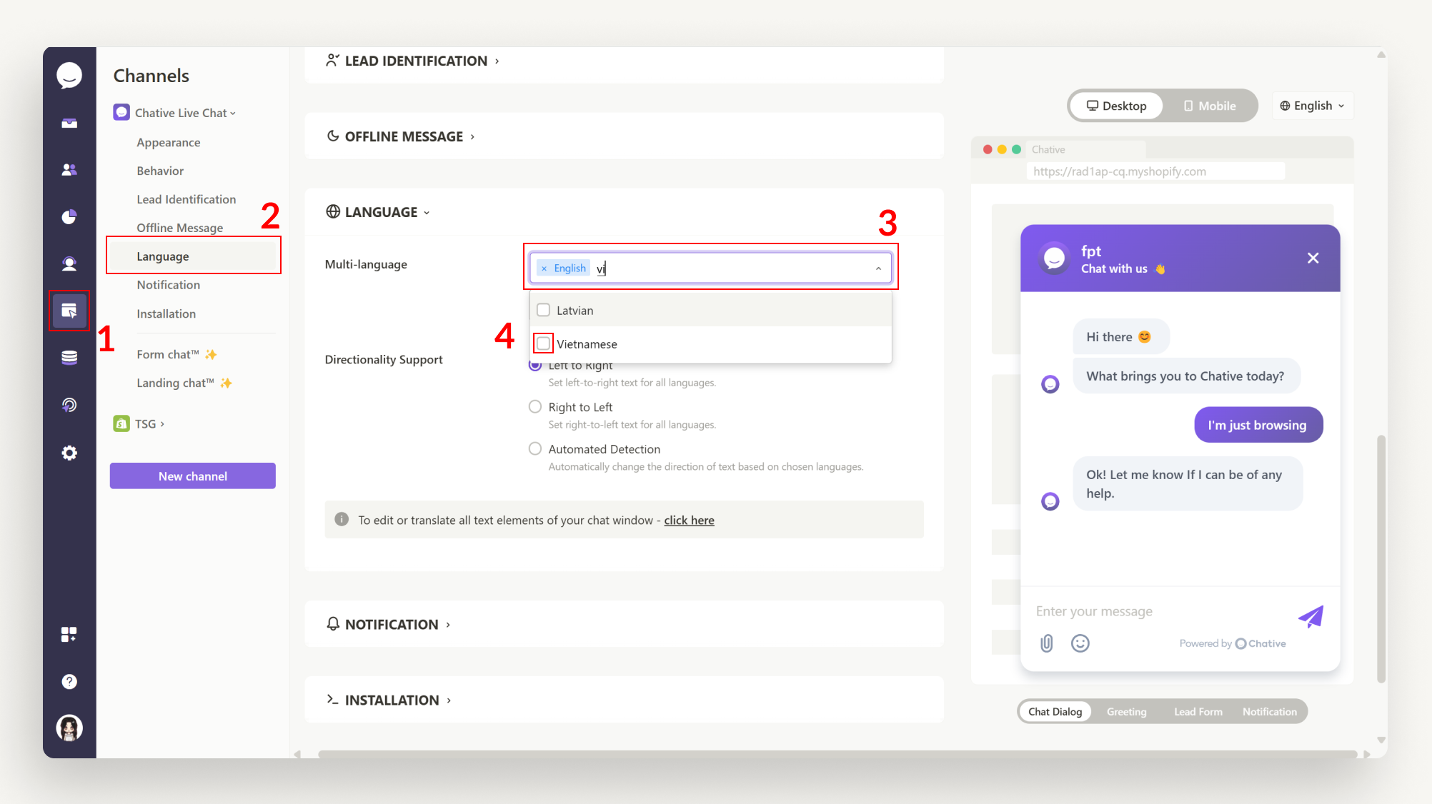 Add A New Language Add A New Language